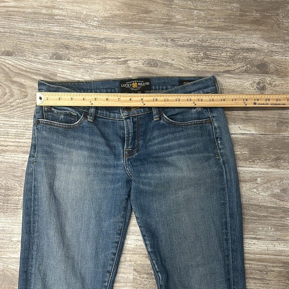 Lucky Brand jeans sizes 8/29. Zoe skinny. - Picture 2 of 9
